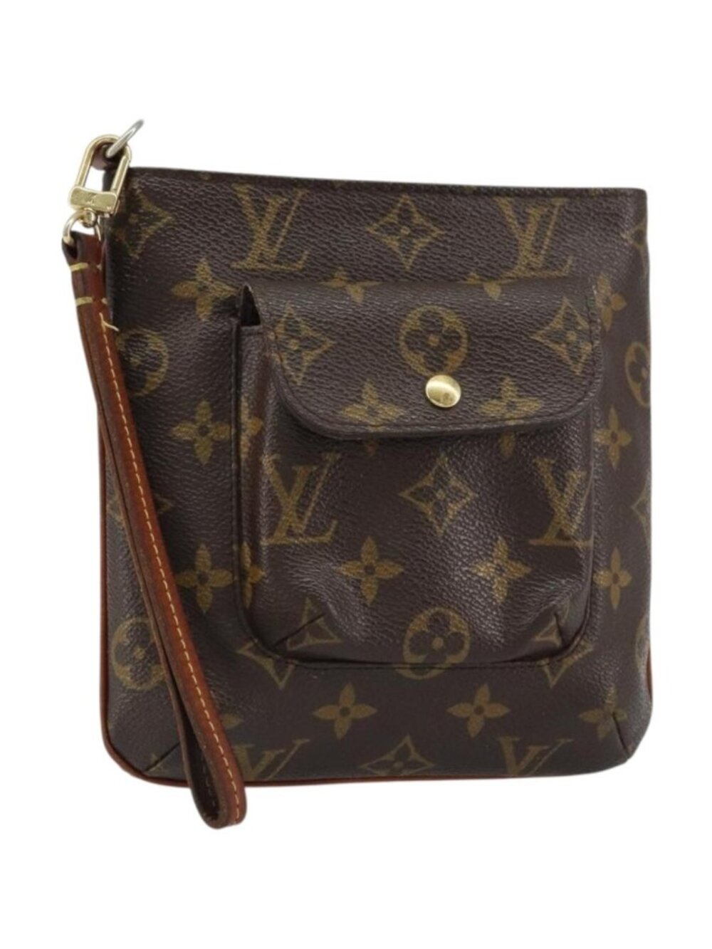 LOUIS VUITTON Monogram Partition Pouch M51901